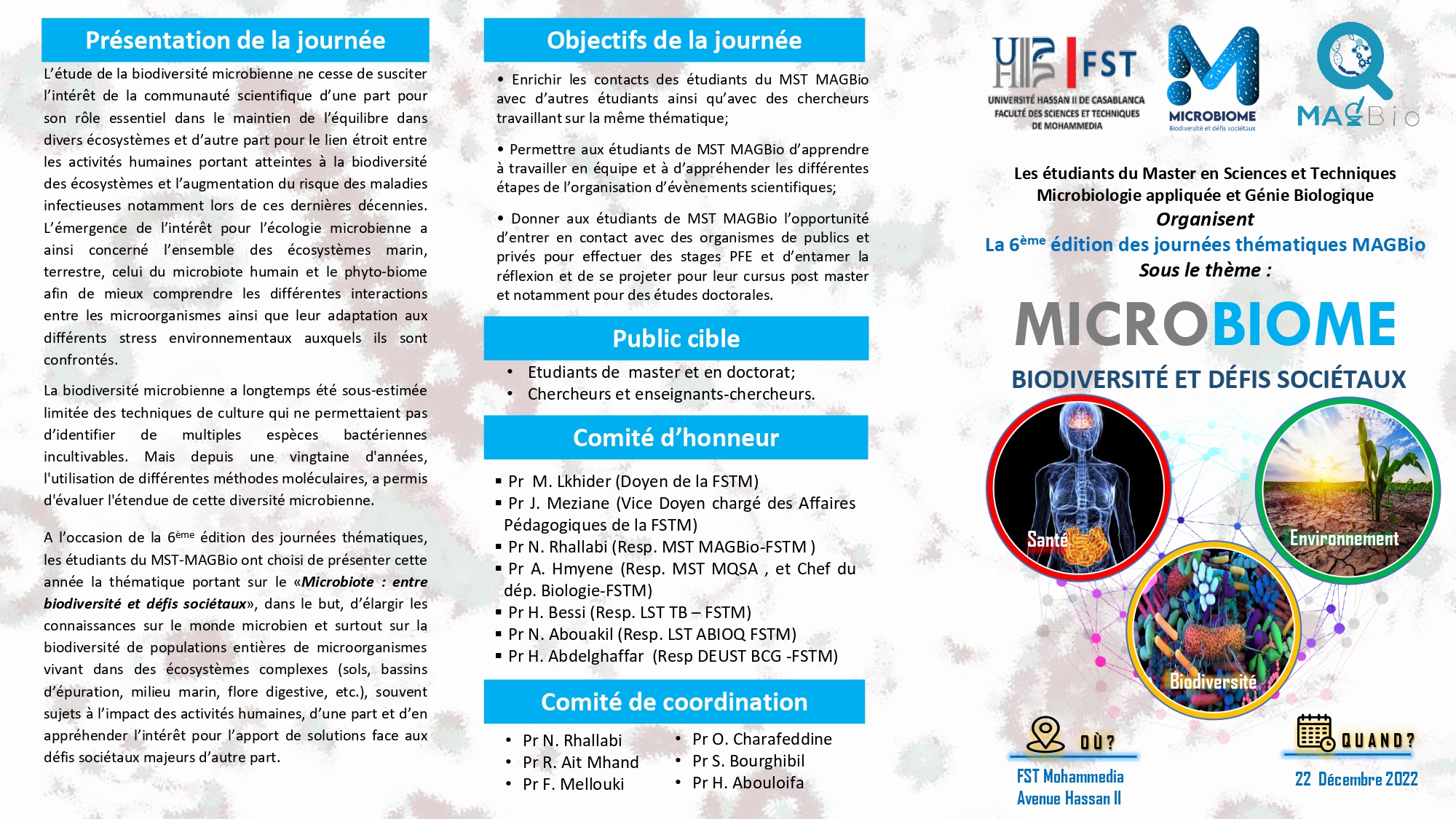 Faculté des Sciences et Techniques de Mohammedia